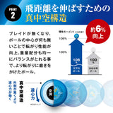 【2025新商品】まっすぐ転がる 3層真中空 エアロボール