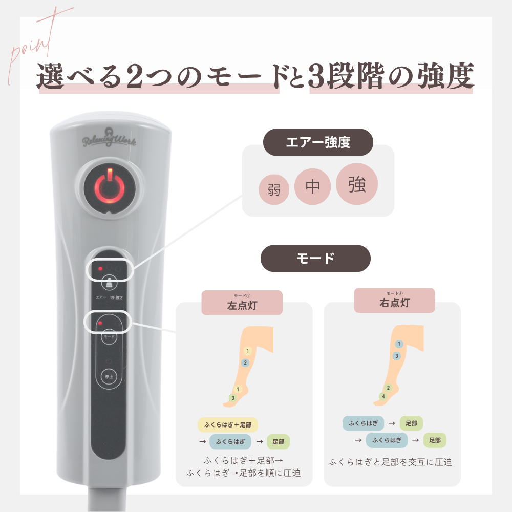 エアーフットマッサージャー 足 マッサージ – HATACHI（ハタチ）公式