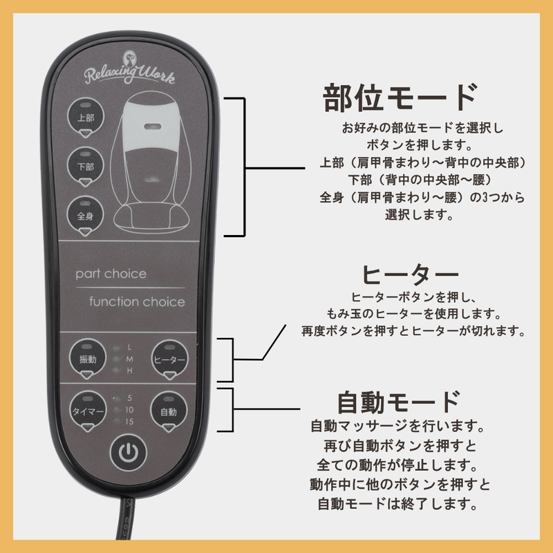 ホットマッサージシート 電気マッサージ器